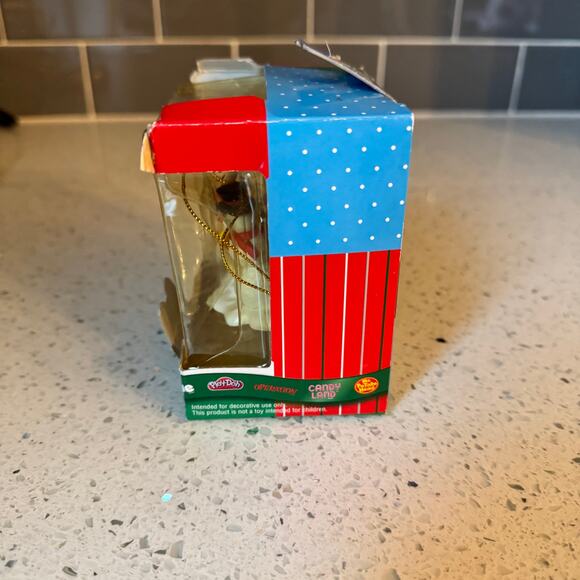 Y2K Vintage Play-Doh Snowman Christmas Ornament Collectible in Box Hasbro - Picture 6 of 8